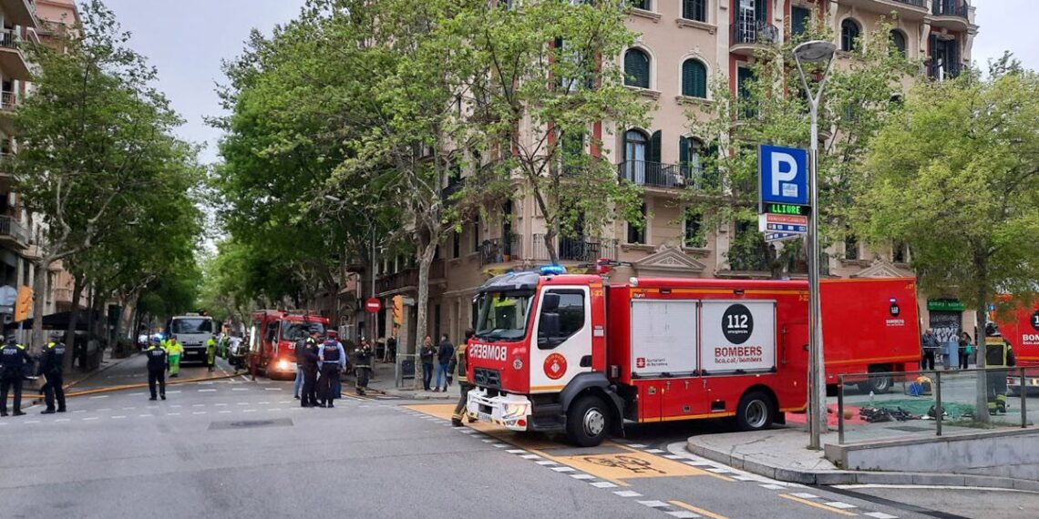 Bajo custodia policial la propietaria del bar en el que se ha producido el incendio en Barcelona