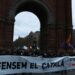 Cientos de personas se manifiestan en Barcelona en defensa de la inmersión