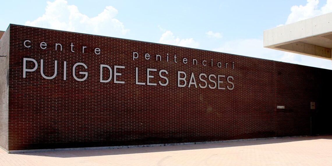 Muere un preso de 25 años en el módulo 5 de Puig de les Basses, en Figueres