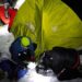 Rescatan de madrugada ya -17ºC dos esquiadores de montaña heridos en el Pirineo