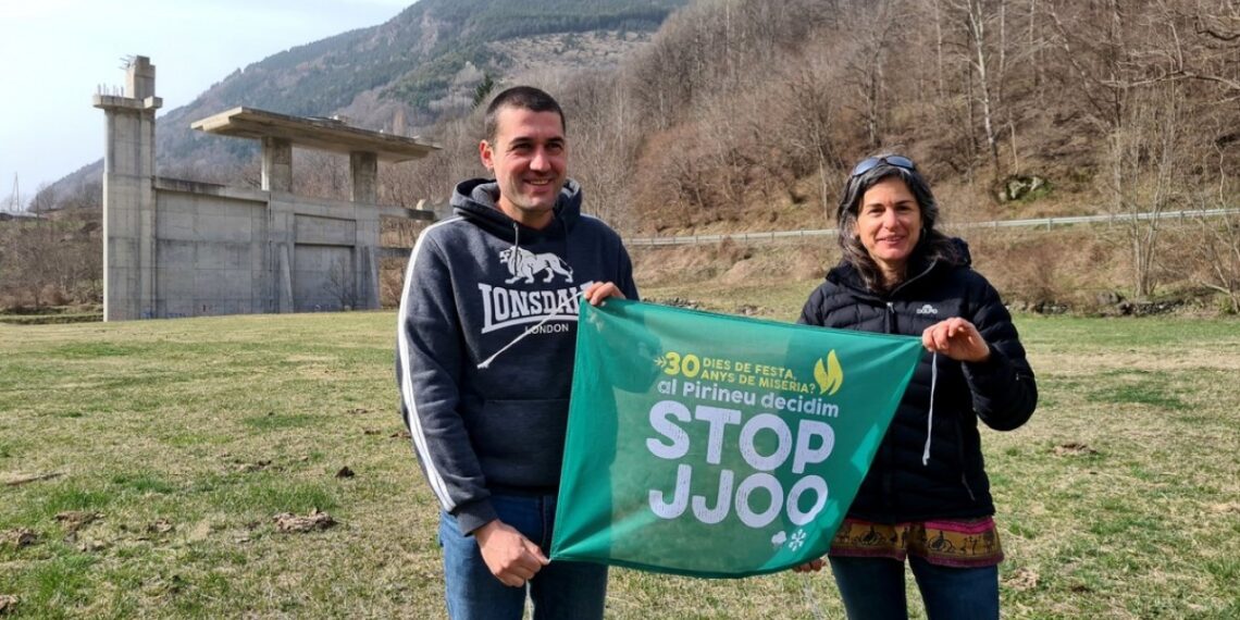 Stop JJOO convoca "una manifestación de país" contra los Juegos en Puigcerdà